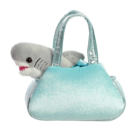 Aurora - Small Blue Fancy Pals - 7" Peek-A-Boo Shark - Fashionable Stuffed Animal