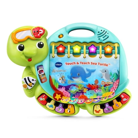 VTech Touch & Teach Sea Turtle™ Alphabet Toys Baby and Toddler Toys