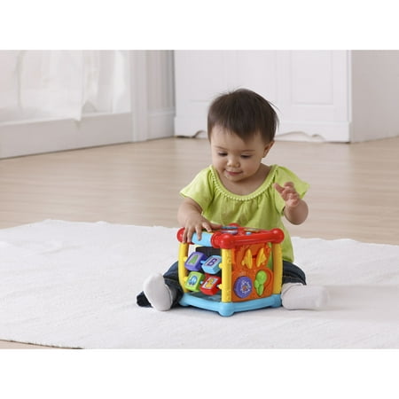 VTech Busy Learners Activity Cube Baby Activity Centers Baby and Toddler Toys