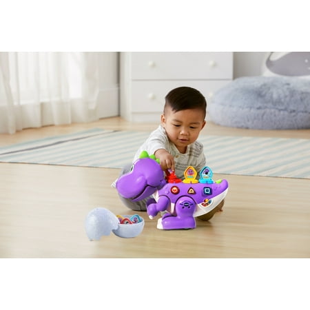 VTech Mix and Match-a-Saurus, Dinosaur Learning Toy for Kids, Purple