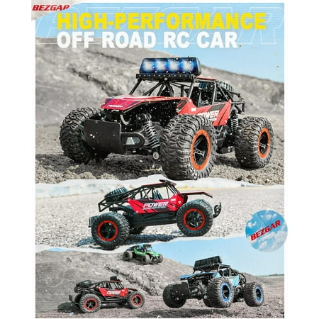 YCFUN Remote Control Cars, 1:14 RC Cars RC Monster Trucks for Kids Adults, Electronic Boy Toys Age 5-7 8-11 Birthday Gifts