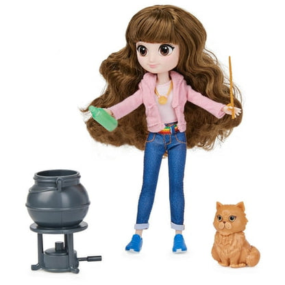 Wizarding World 8-inch Brilliant Hermione Granger Doll & 5 Accessories