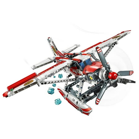 LEGO Technic Transforming Fire Fighting Plane and Jet Plane Building Kit | 42040