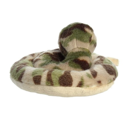 Aurora - Small Green Mini Flopsie - 8" Slick Snake - Adorable Stuffed Animal