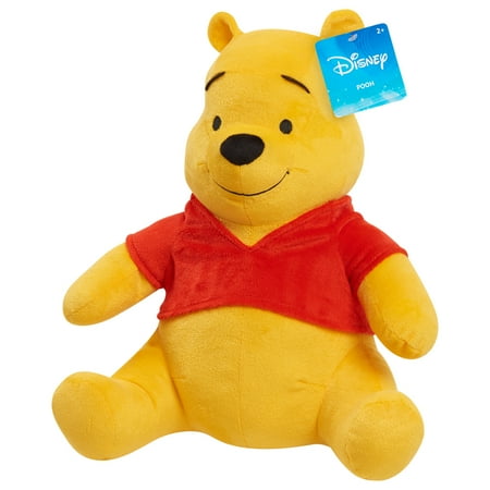 Disney Classics Friends Large 12.7-inch Plush Winnie the Pooh, Kids Toys for Ages 2 up