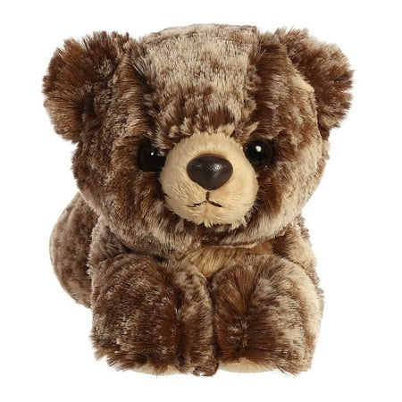 Aurora - Small Brown Mini Flopsie - 8" Brownie Bear - Adorable Stuffed Animal