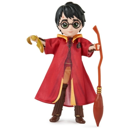 Wizarding World, 8-inch Harry Potter Quidditch Doll Gift Set, for Ages 6+