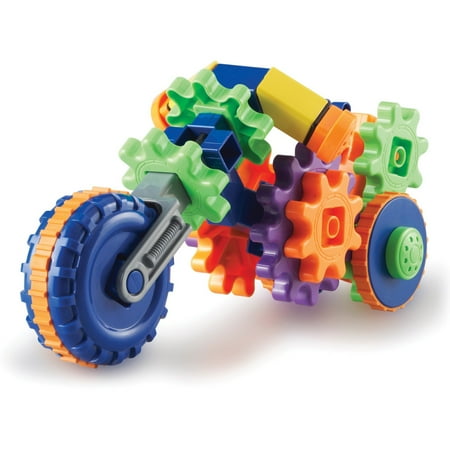 Learning Resources Building Set Cycle Gears 9-1/10"Wx8-9/10"Lx2-4/5"H Multi LER9231