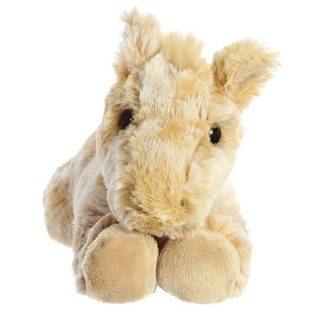 Aurora - Small Brown Mini Flopsie - 8" Caramel Horse - Adorable Stuffed Animal