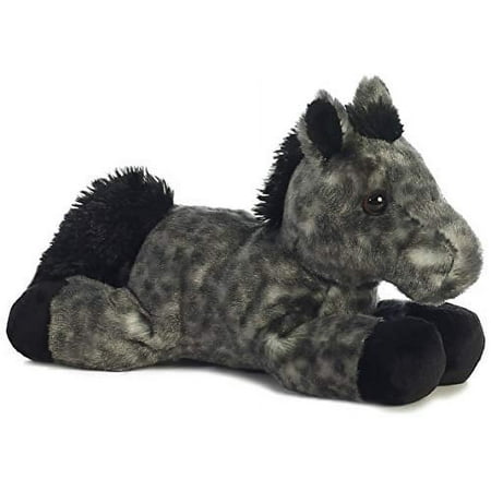 Aurora - Small Gray Mini Flopsie - 8" Storm - Adorable Stuffed Animal