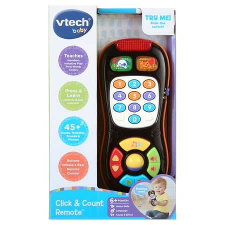 VTech Click and Count Remote Stroller & Car Seat Toys Baby and Toddler Toys