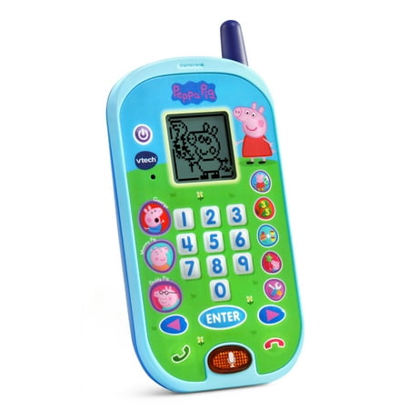 VTech Peppa Pig Let's Chat Learning Phone, Baby and Toddler Toys