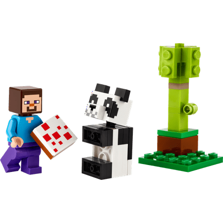 LEGO Minecraft Steve and Baby Panda 30672