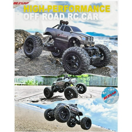 YCFUN 1:14 Remote Control Cars RC Monster Truck, off-Road Rock ABS Crawler for Adults Boys Toys Age 5-7 8-12