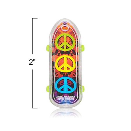 ArtCreativity Mini Finger Skateboards 2 in. Party Favors & Fillers for Kids Birthdays, Pack of 144