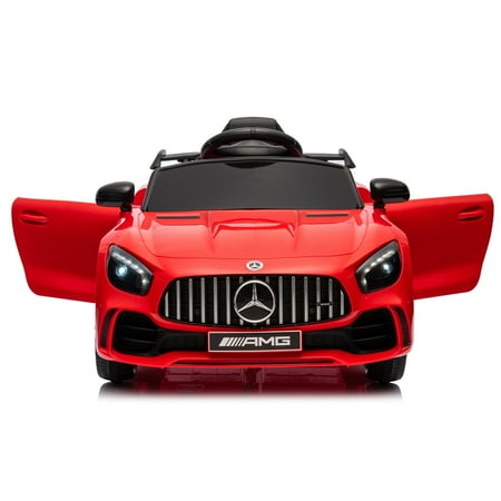 Seizeen 12V Kids Ride On Cars Battery Powered, Benz-GTR Ride on Toy w/ Remote Control, 3 Speeds, Music Player, Ride On Cars for Kids As Best Gift for Girls Boys, Red