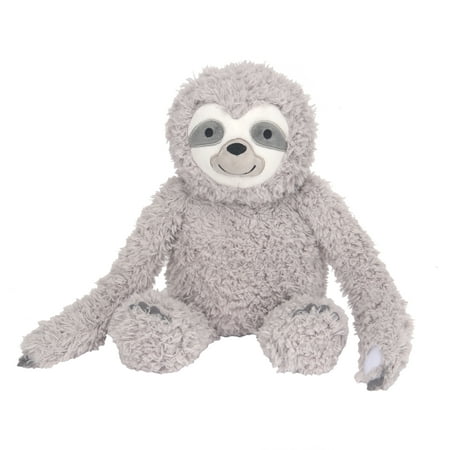 Lambs & Ivy Sloth Plush Gray Stuffed Animal Toy - Speedy