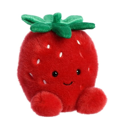 Aurora - Mini Red Palm Pals - 5" Juicy Strawberry - Adorable Stuffed Animal