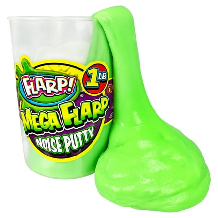 JA-RU Flarp Mega Flarp Noise Putty - 1 Pound Mega Value (Colors will Vary), Novelty Impulse Toys