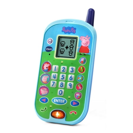 VTech Peppa Pig Let's Chat Learning Phone, Baby and Toddler Toys