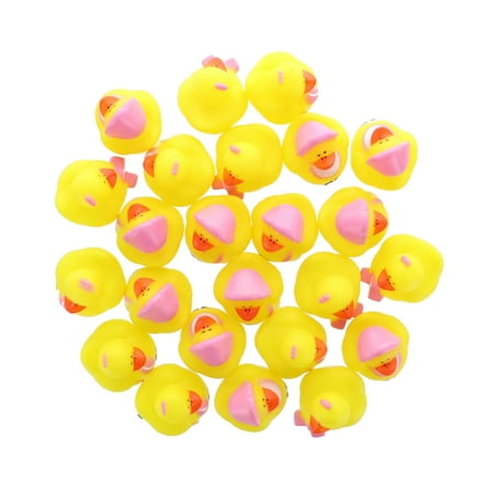 24 Mini Baby Girl Rubber Duck Duckys Pink Shower Favors