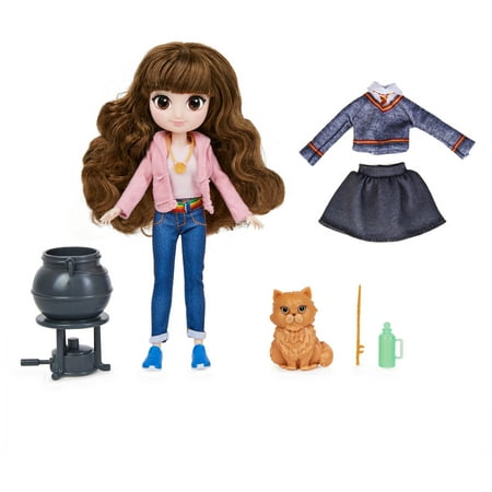 Wizarding World 8-inch Brilliant Hermione Granger Doll & 5 Accessories