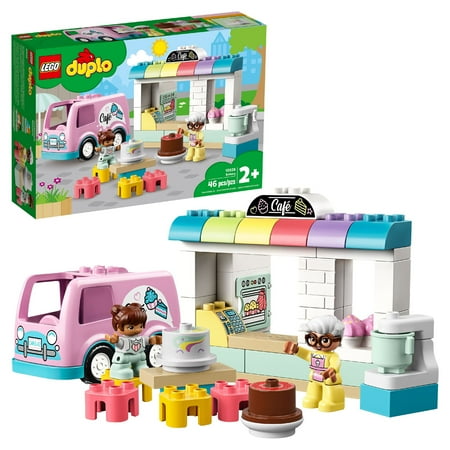 LEGO DUPLO Town Bakery 10928 Educational Building Toy for Kids Aged 2 and up (46 Pieces)