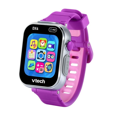 VTech KidiZoom Smartwatch DX4 - Purple Plastic, Metal with Accessories, Baby and Toddler Toys