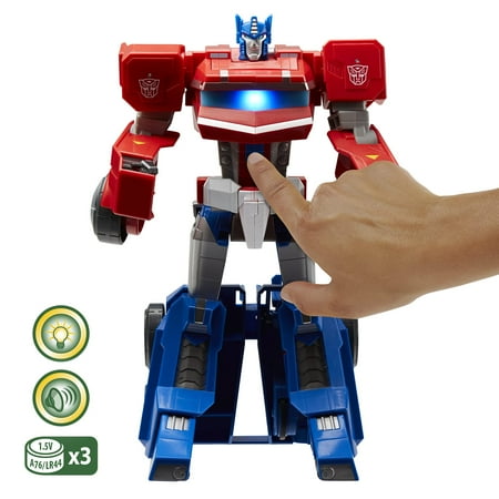 Transformers: Bumblebee Cyberverse Adventures Dinobots Unite Roll N’ Change Optimus Prime Kids Toy Action Figure for Boys and Girls Ages 8 9 10 11 12 and Up