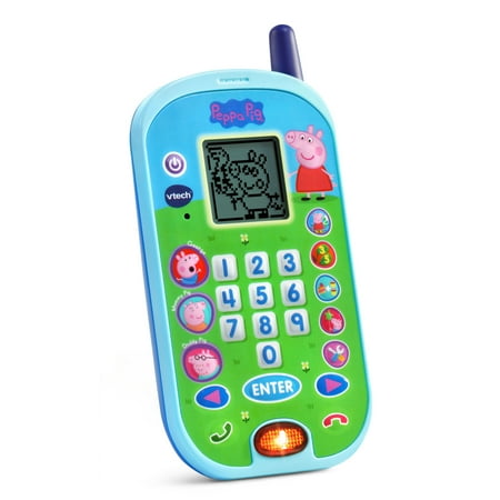 VTech Peppa Pig Let's Chat Learning Phone, Baby and Toddler Toys