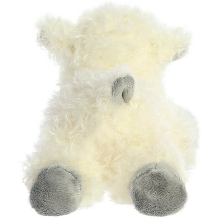 Aurora - Small White Mini Flopsie - 8" Black Face Sheep - Adorable Stuffed Animal