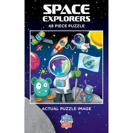 Space 48 Pieces Interlocking Jigsaw Puzzle for Kids