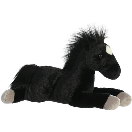 Aurora - Medium Black Flopsie - 12" Blackjack - Adorable Stuffed Animal