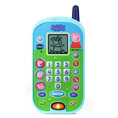 VTech Peppa Pig Let's Chat Learning Phone, Baby and Toddler Toys