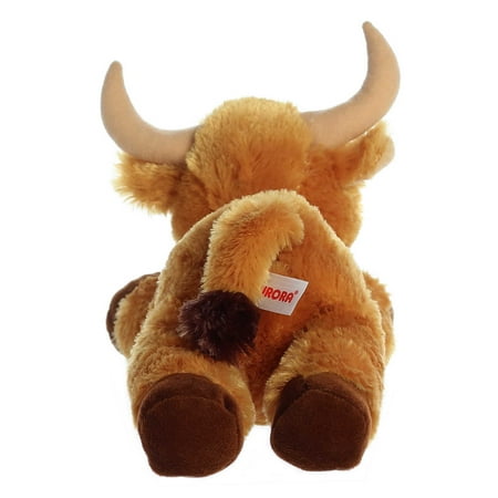 Aurora - Medium Brown Flopsie - 12" Toro Bull - Adorable Stuffed Animal