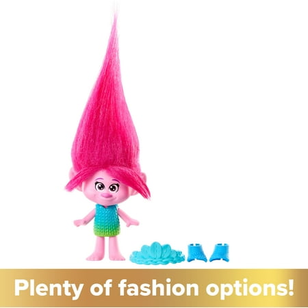 DreamWorks Trolls Band Together Queen Poppy Small Doll, Toys Inspired by the Movie