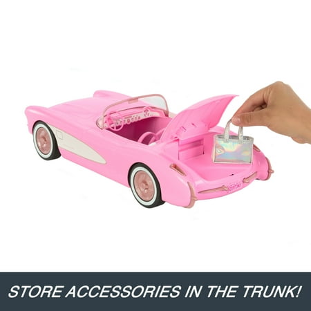 Hot Wheels RC Barbie Corvette, Remote Control Corvette from Barbie The Movie