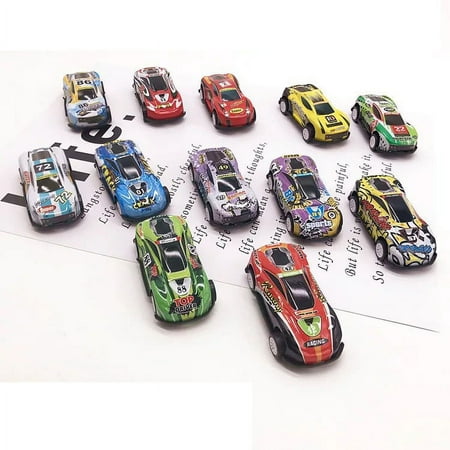 5Pcs Party Favor Car Toys Pull Back Race Car Party Favors for Boys Mini Toy Cars Kids Plastic Vehicle Set