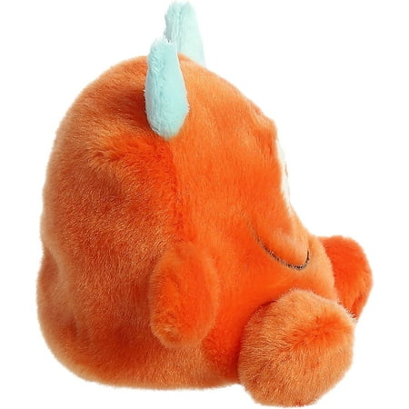 Aurora - Mini Orange Palm Pals - 5" Oggy Monster - Adorable Stuffed Animal