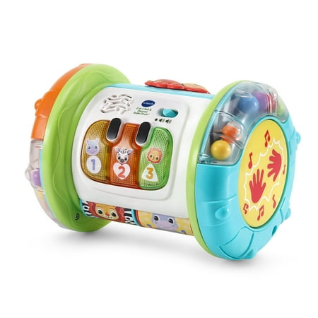 VTech Baby 2-in-1 Roll & Discover Roller Drum Baby and Toddler Toys