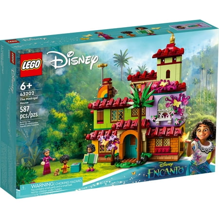 LEGO Disney Encanto The Madrigal House 43202 Building Kit; A Top Gift for Kids Who Love Construction Toys and House Play (587 Pieces)