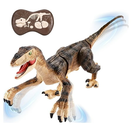 ABSOKE Remote Control Dinosaur Toys for Kids 3 4 5 6 7 8-12 - RC Toys with Roaring Sounds - Walking Robot Dinosaur Toy Gift for Boys Girls