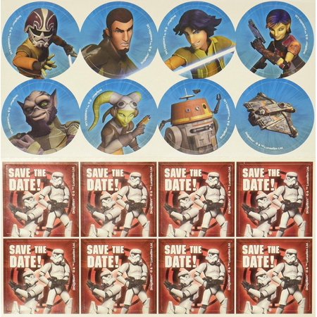 Star Wars Rebels Pack of 8 Invitations