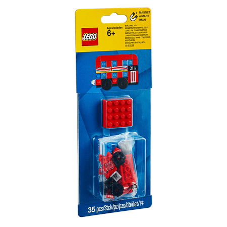 Lego Exclusive 853914 London Bus Magnet Build