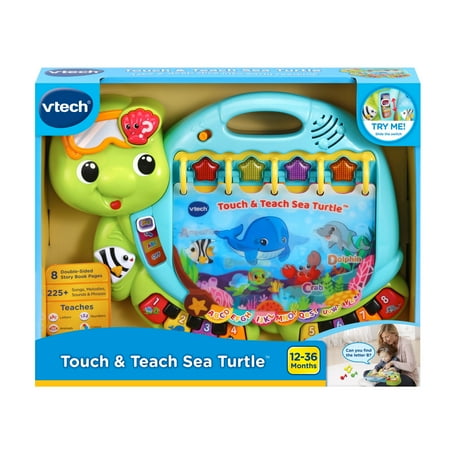 VTech Touch & Teach Sea Turtle™ Alphabet Toys Baby and Toddler Toys