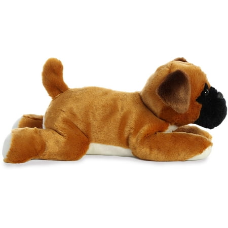 Aurora - Medium Brown Flopsie - 12" Chad Boxer - Adorable Stuffed Animal