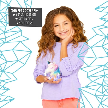 YOUniverse Crystal Growing Unicorn STEAM Activity Kit, Boys and Girls, Child, Ages 8+