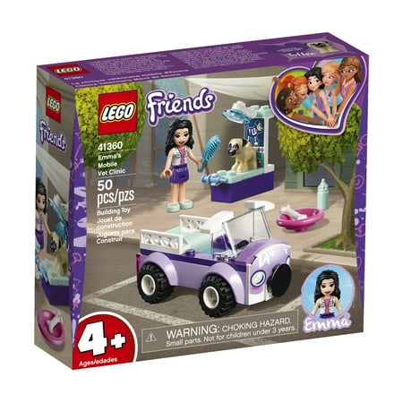 LEGO Friends Emma's Mobile Vet Clinic 41360 Toy Animal Clinic