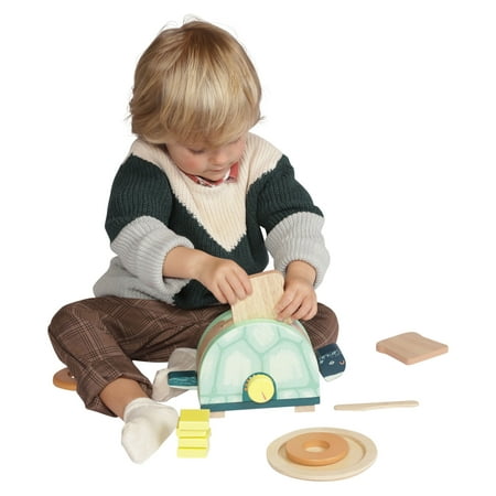 Manhattan Toy Toasty Turtle Toddler & Kids Pretend Play Cooking Toy Set