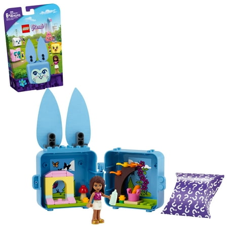 LEGO Friends Andrea’s Bunny Cube 41666 Building Toy for Kids Who Love Animals (45 Pieces)